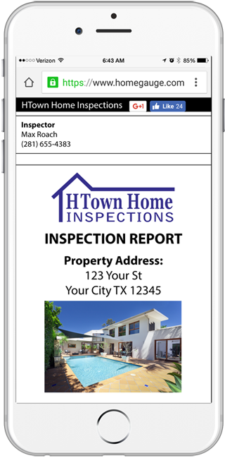 HomeGauge Digital Inspection Report